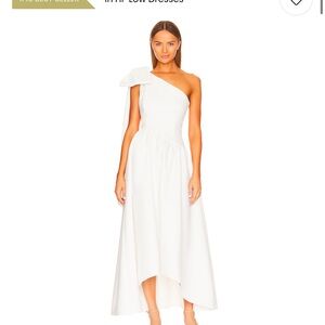 Elliatt One Shoulder White Dress